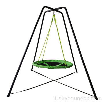 swing a swing esterno per albero colorato per bambini
